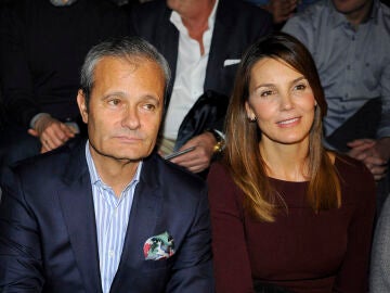 Javier Merino y Mar Flores, en 2016