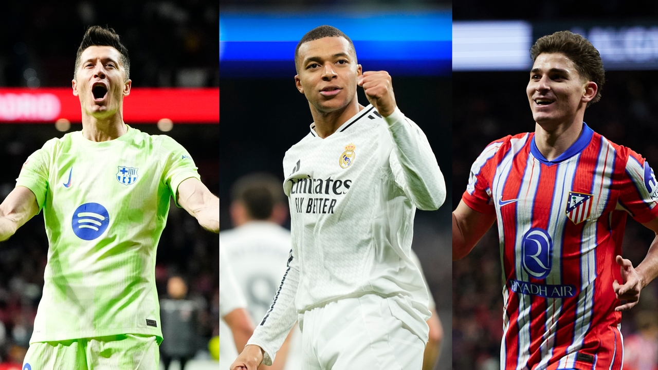 Calendario de Barcelona, Real Madrid y Atlético de Madrid a falta de 10 jornadas: ¿quién ganará la Liga? Calendario de Barcelona, Real Madrid y Atlético de Madrid a falta de 10 jornadas: ¿quién ganará la Liga?