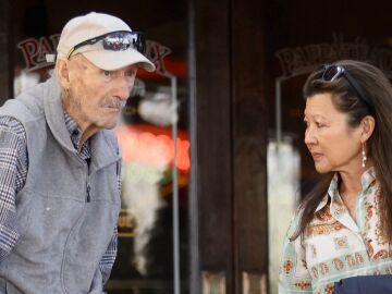 Gene Hackman y su mujer