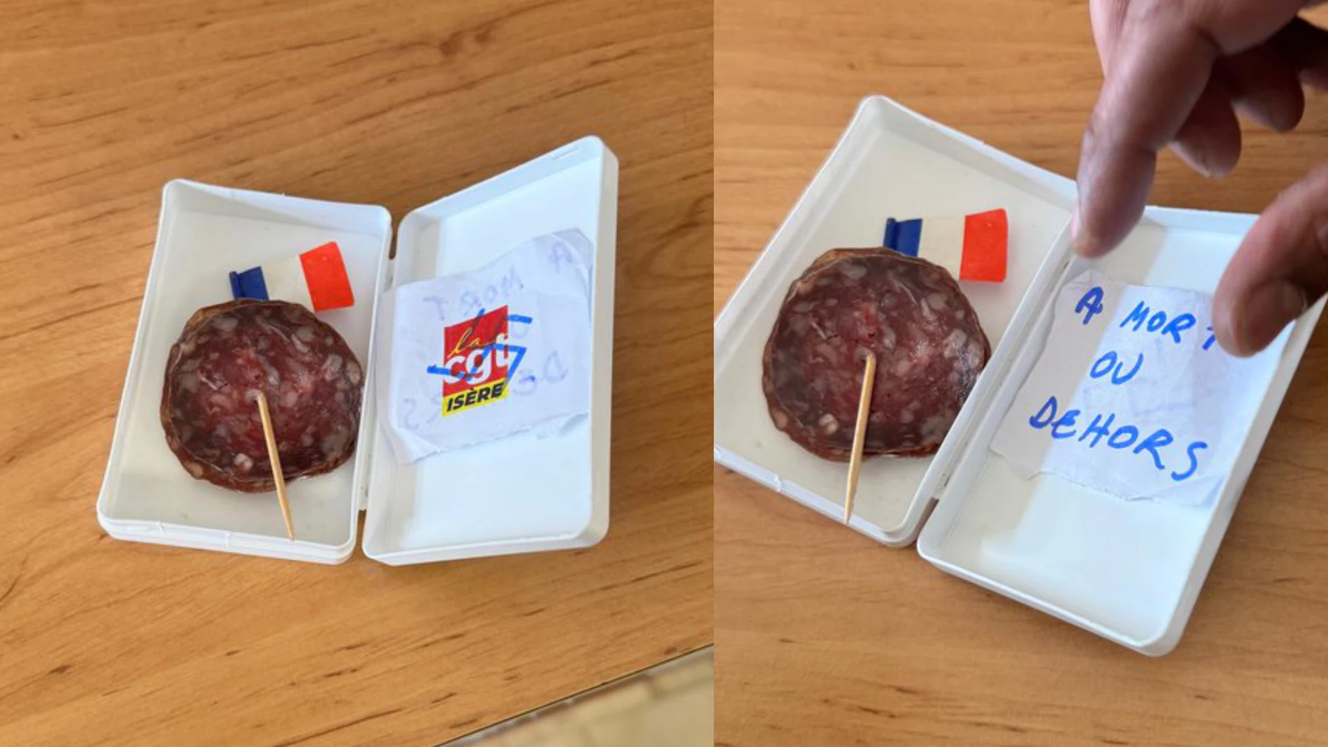 Amenaza de muerte a un chófer musulmán en Francia Amenaza de muerte a un chófer musulmán en Francia