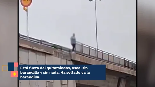 El héroe que evitó un suicidio. El héroe que evitó un suicidio.