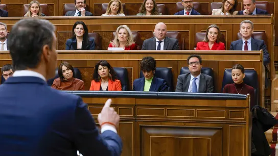 El presidente del Gobierno, Pedro Sánchez, replica a Alberto Núñez Feijóo El presidente del Gobierno, Pedro Sánchez, replica a Alberto Núñez Feijóo