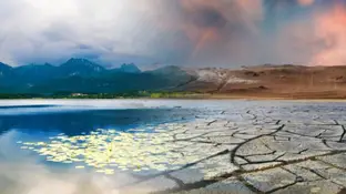 Una imagen sobre el impacto del cambio climático informe de la Organización Meteorológica Mundial, cambio climático