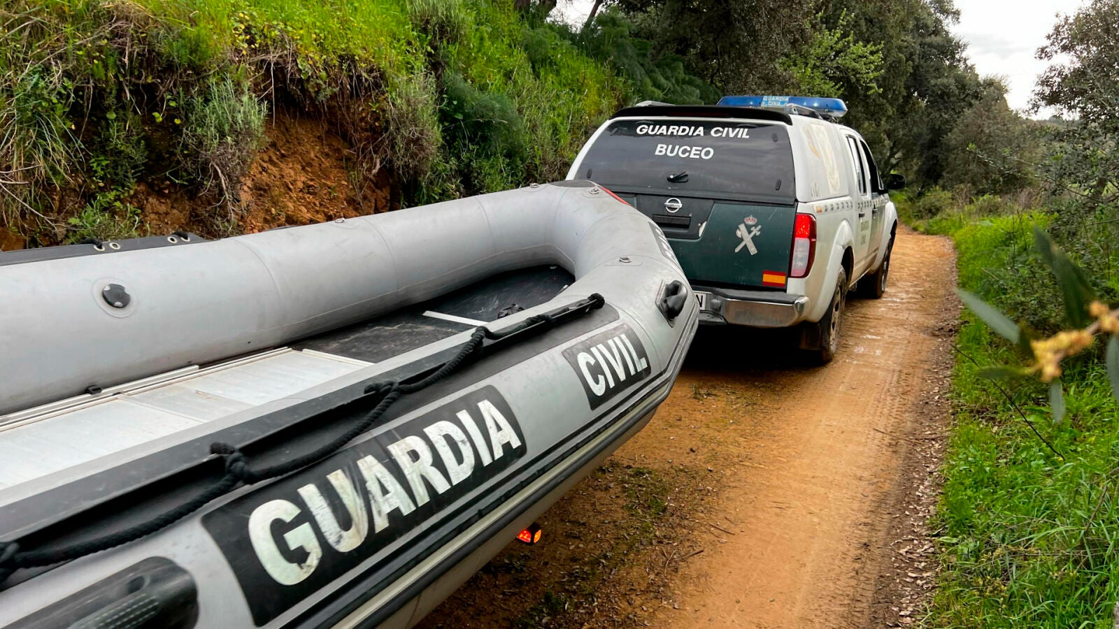 Encuentran muerto al hombre que desapareció con su mujer por el temporal en Constantina, Sevilla