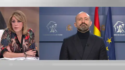 Susana Díaz en Espejo Público. Susana Díaz en Espejo Público.