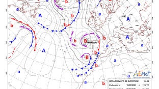 Mapa de isobaras