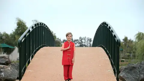El príncipe Simeón Hassan de Bulgaria en la escuela de artes marciales en Rabat (Marruecos) El príncipe Simeón Hassan de Bulgaria en la escuela de artes marciales en Rabat (Marruecos)