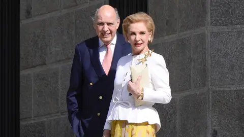 Carolina Herrera y su marido Reinaldo Carolina Herrera y su marido Reinaldo