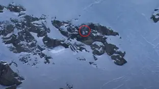 Weitien Ho, en plena bajada en el Yeti Xtreme Verbier 2025 Weitien Ho, en plena bajada en el Yeti Xtreme Verbier 2025