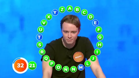 Manu, bajo presión en un duelo reñidísimo contra Rosa en El Rosco: ¡todo es posible! Manu, bajo presión en un duelo reñidísimo contra Rosa en El Rosco: ¡todo es posible!