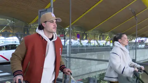 Carlo Costanzia y Alejandra Rubio, en Madrid Carlo Costanzia y Alejandra Rubio, en Madrid