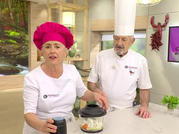 Karlos Arguiñano, al oír el grito de su hermana: "Ma has asustado" Karlos Arguiñano, al oír el grito de su hermana: "Ma has asustado"