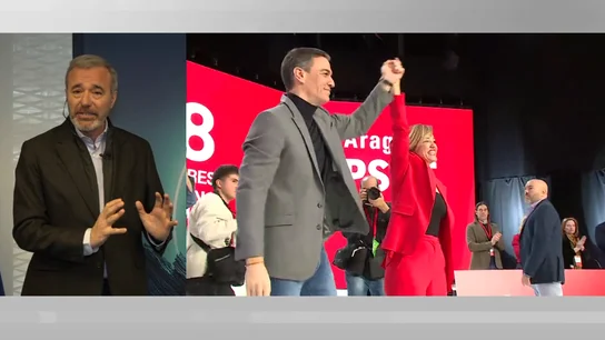 Jorge Azcón en Espejo Público. Jorge Azcón en Espejo Público.