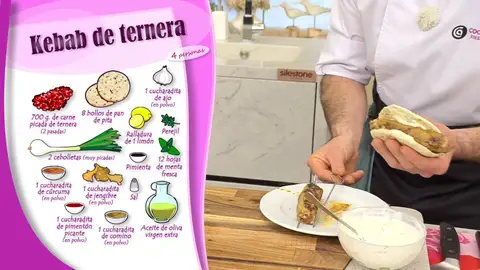 Ingredientes Kebab de ternera Ingredientes Kebab de ternera
