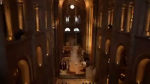 La Catedral de Santiago desvela cómo se restauró el ingenio de uno de sus símbolos La Catedral de Santiago desvela cómo se restauró el ingenio de uno de sus símbolos