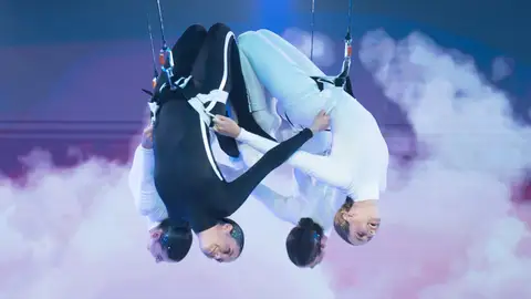 “Estas en el segundo puesto porque te lo mereces”: Victoria brilla con luz propia con danza en el aire “Estas en el segundo puesto porque te lo mereces”: Victoria brilla con luz propia con danza en el aire