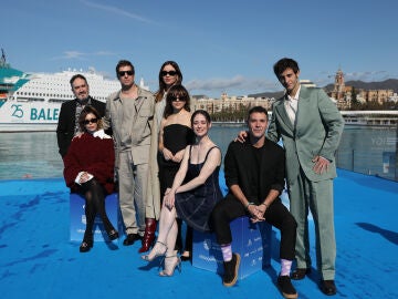 El elenco de Perdiendo el Juicio en el Festival de M&aacute;laga