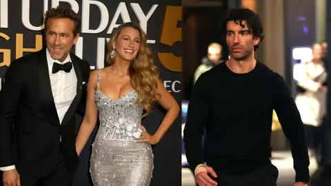 Blake Lively y Ryan Reynolds, Justin Baldoni Blake Lively y Ryan Reynolds, Justin Baldoni
