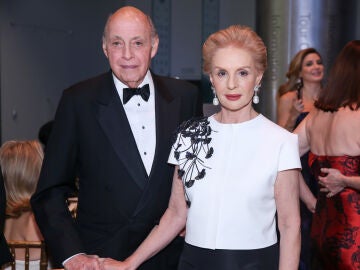 Reinaldo y Carolina Herrera