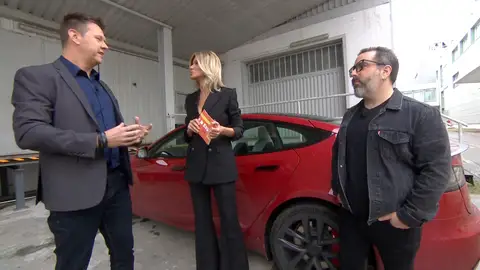 Eduardo Arcos y Lars Hoffmann en Espejo Público Eduardo Arcos y Lars Hoffmann en Espejo Público