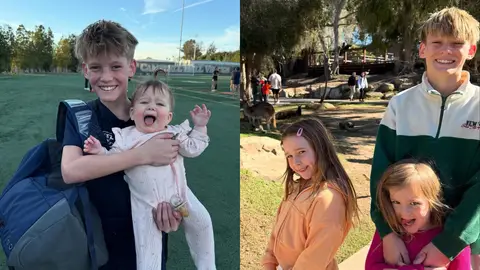 El hijo de Hilary Duff, el mejor hermano mayor El hijo de Hilary Duff, el mejor hermano mayor