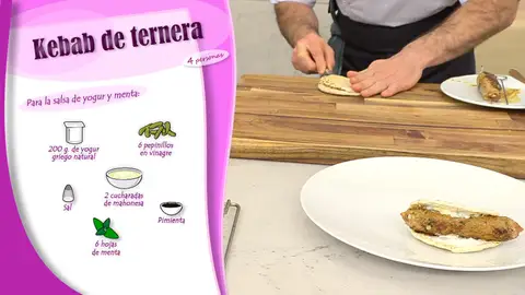 Ingredientes para la salsa de yogur Ingredientes para la salsa de yogur