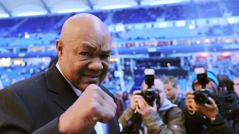 El exboxeador estadounidense George Foreman en una imagen de archivo El exboxeador estadounidense George Foreman en una imagen de archivo