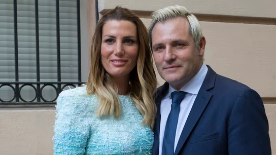 Santiago Cañizares y su exmujer, Mayte García, en 2019 Santiago Cañizares y su exmujer, Mayte García, en 2019