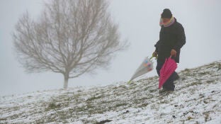 La borrasca Martinho deja intensas nevadas.