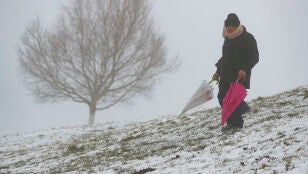 La borrasca Martinho deja intensas nevadas.
