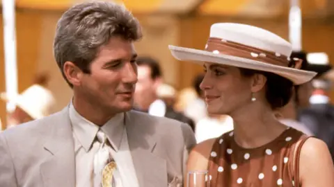 Richard Gere y Julia Roberts en Pretty Woman Richard Gere y Julia Roberts en Pretty Woman