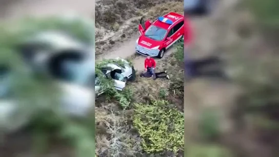 Detenido tras una persecución policial en Navarra Detenido tras una persecución policial en Navarra