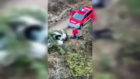 Detenido tras una persecución policial en Navarra Detenido tras una persecución policial en Navarra