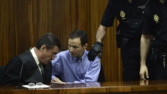 José Bretón tras ser declaradoculpable del asesinato de sus dos hijos. José Bretón tras ser declaradoculpable del asesinato de sus dos hijos.