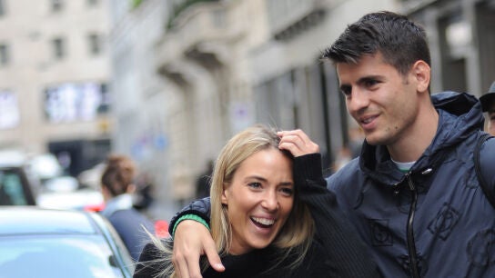 Alice Campello y &Aacute;lvaro Morata