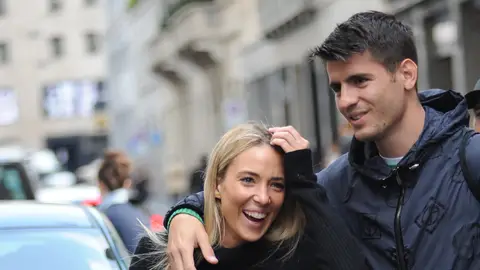 Alice Campello y Álvaro Morata Alice Campello y Álvaro Morata