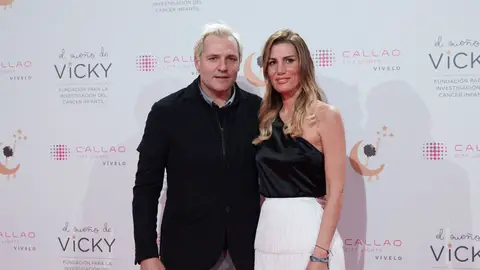 Santiago Cañizares y su exmujer, Mayte García, en 2019 Santiago Cañizares y su exmujer, Mayte García, en 2019