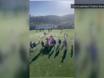 Pelea en el fútbol