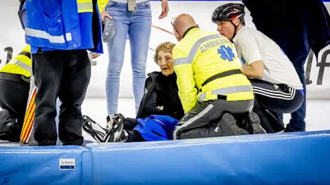 La princesa Margarita de Países Bajos sufre una caída La princesa Margarita de Países Bajos sufre una caída