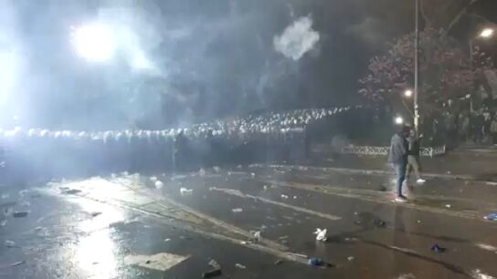 Protestas masivas en Turqu&iacute;a tras la detenci&oacute;n del alcalde de Estambul