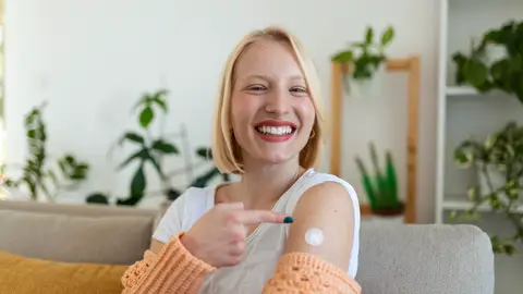 Parche en el brazo Parche en el brazo