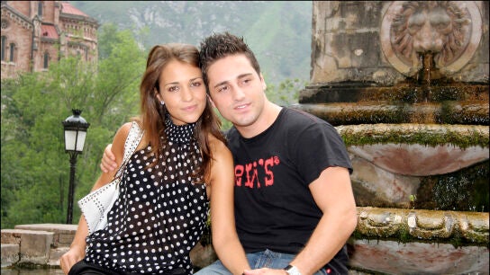 Paula Echevarr&iacute;a y David Bustamante en 2006