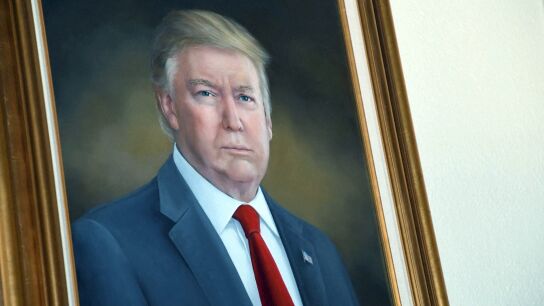 Retrato de Trump