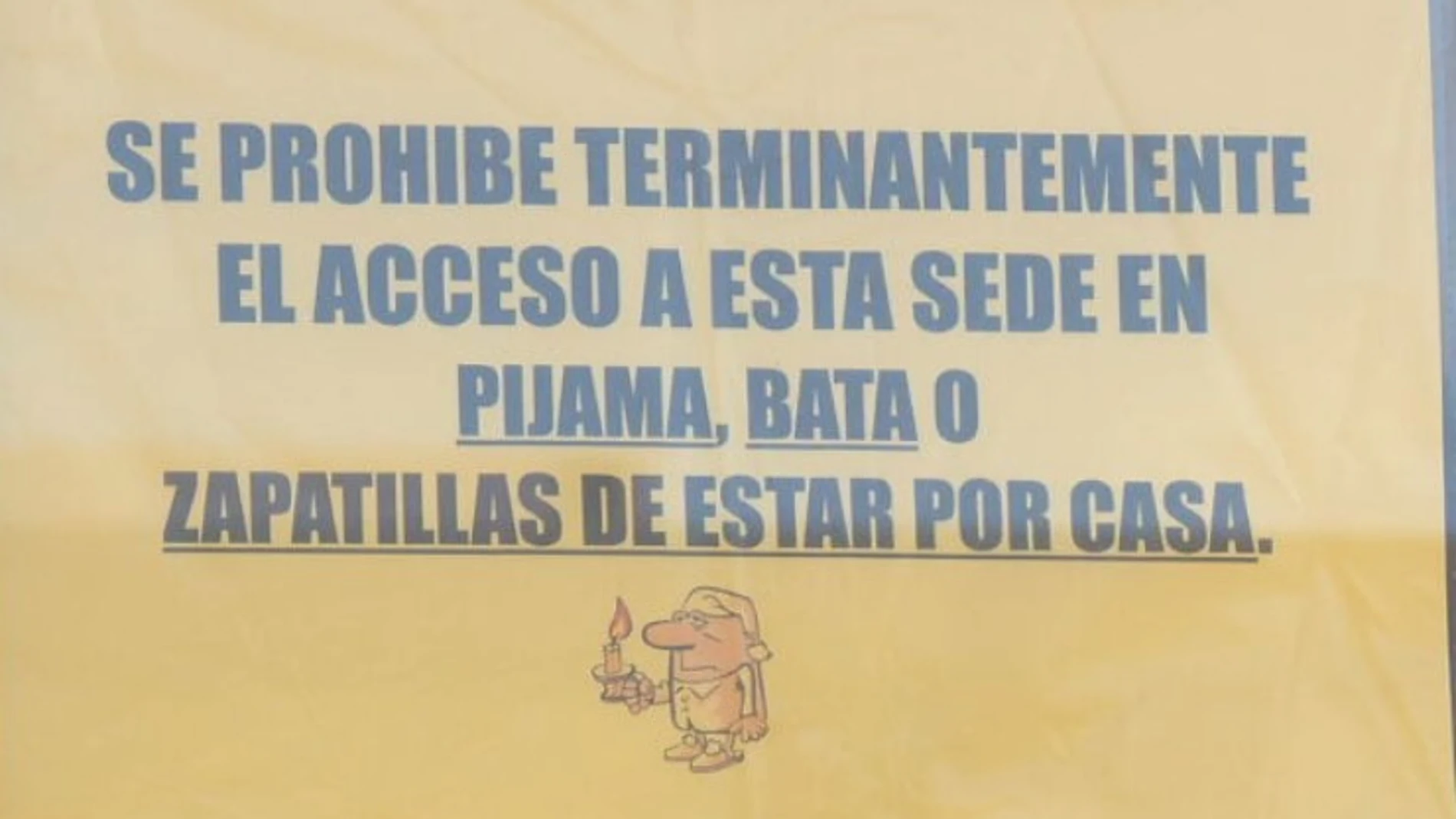 El cartel viral de los Juzgados de La Línea de la Concepción en Cádiz El cartel viral de los Juzgados de La Línea de la Concepción en Cádiz