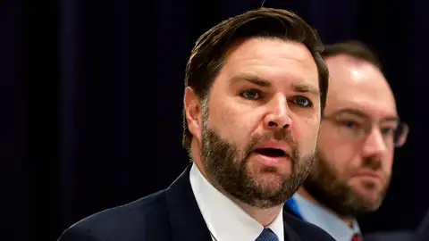 El vicepresidente de Estados Unidos, JD Vance El vicepresidente de Estados Unidos, JD Vance