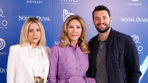 Andrea Paredes, Norma Duval y Christian Ostarcevic Andrea Paredes, Norma Duval y Christian Ostarcevic