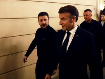 Zelenski y Macron