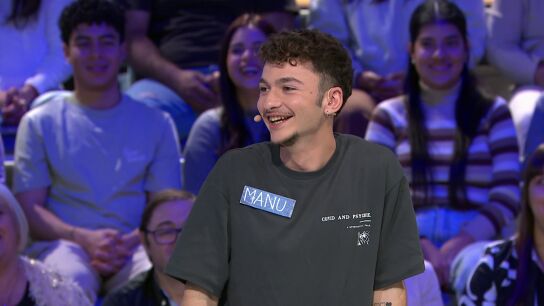 Manu cumple su sue&ntilde;o y el de su abuela al concursar en La ruleta de la suerte: &ldquo;Le dije: voy a estar aqu&iacute; y me vas a ver t&uacute;&rdquo; 