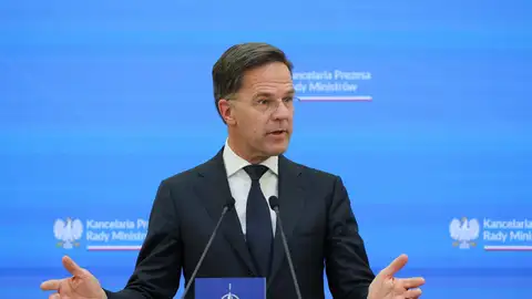 El secretario general de la OTAN, Mark Rutte El secretario general de la OTAN, Mark Rutte