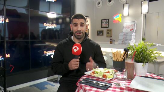 Ilia Topuria atiende a Antena 3 Noticias